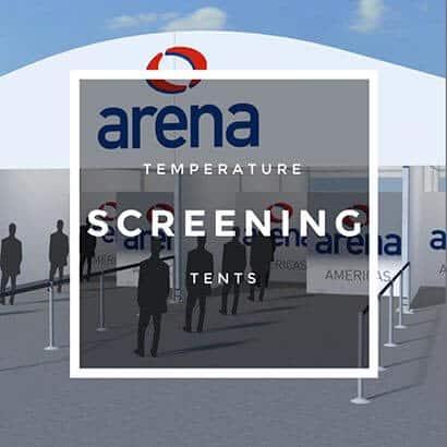 temperature screening tents